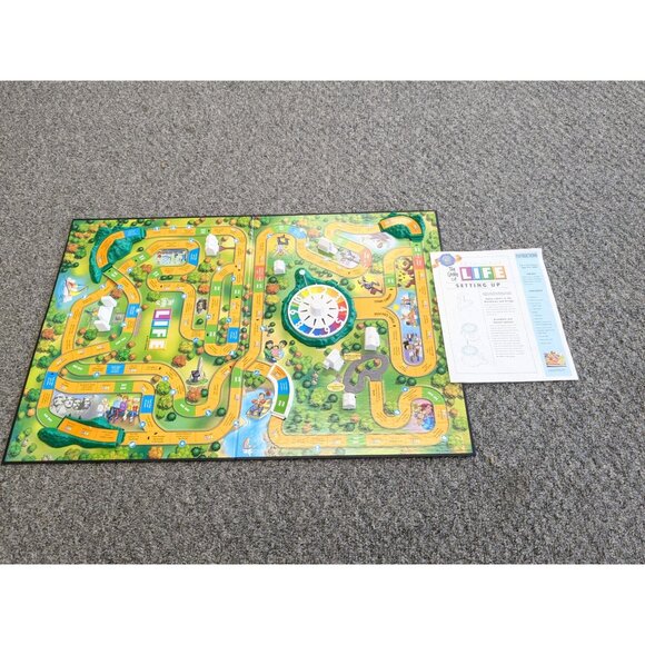 The Game of Life Replacement Parts Board Spinner And Instructions - Picture 1 of 9